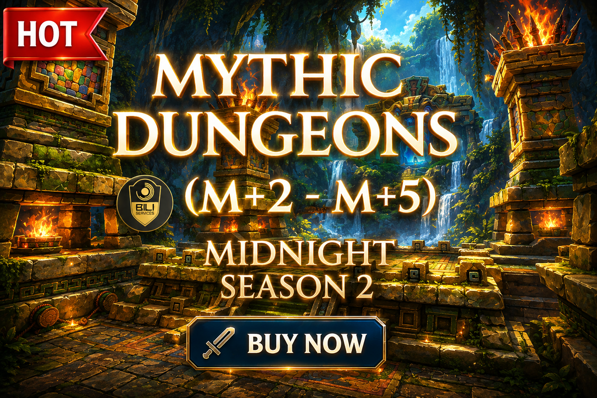 Mythic +2-5 Dungeons Boost