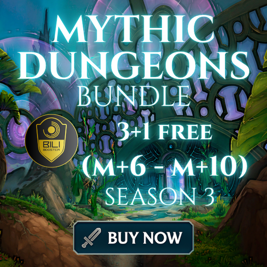 Mythic BUNDLE 3+1 FREE (M+6 - M+10) Season 3