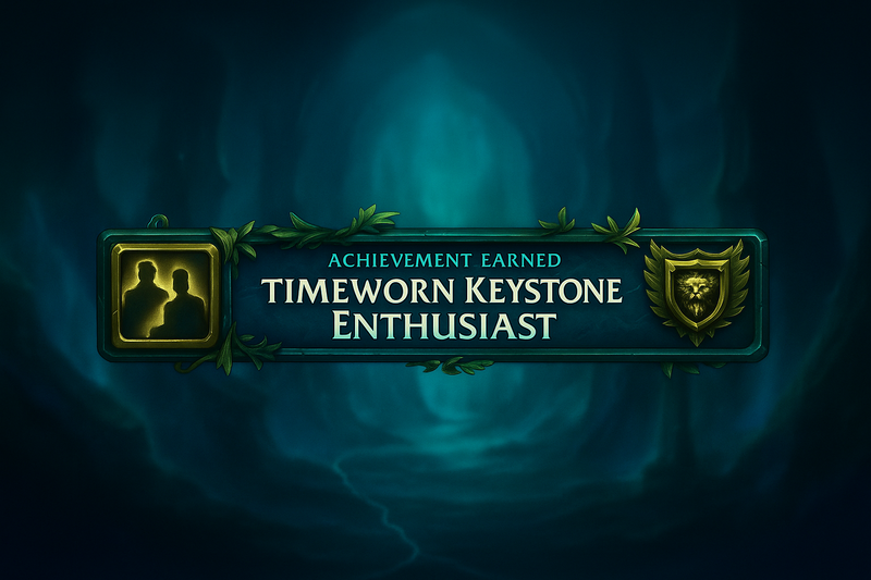 Timeworn Keystone Enthusiast Boost (M+40) - LEGION REMIX