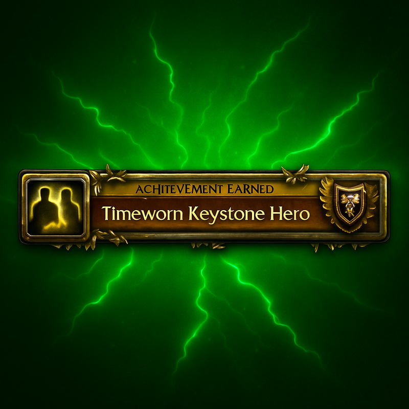 Timeworn Keystone Hero Boost (M+30) - LEGION REMIX